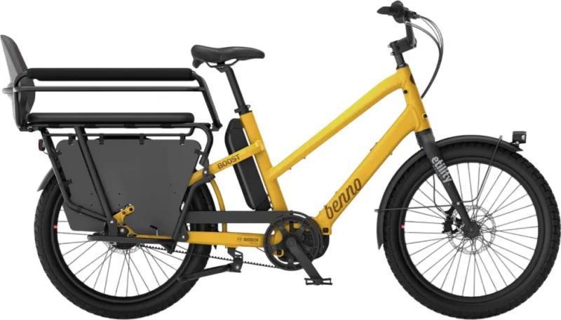 Benno Bikes Boost Enviolo CX Easy On EVO 7 + Family Package – side view